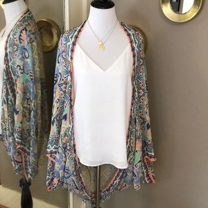 Anthropologie Kimono One Size